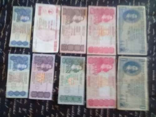 Collection of bank notes