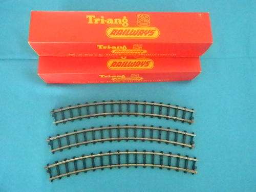 HO/OO TRI-ANG R195 CURVED TRACK LARGE RADIUS SERIES 3