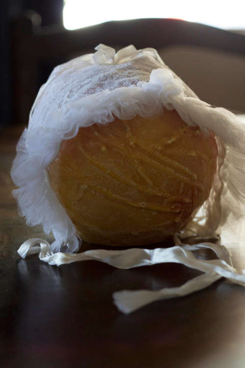 VINTAGE Handmade christening gown with cap