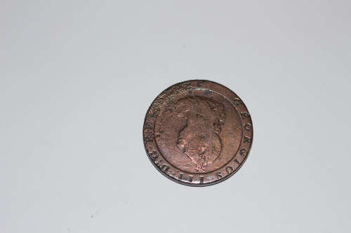 HUGE & HEAVY 1797 UK Copper Cartwheel Penny George III