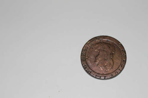 HUGE & HEAVY 1797 UK Copper Cartwheel Penny George III