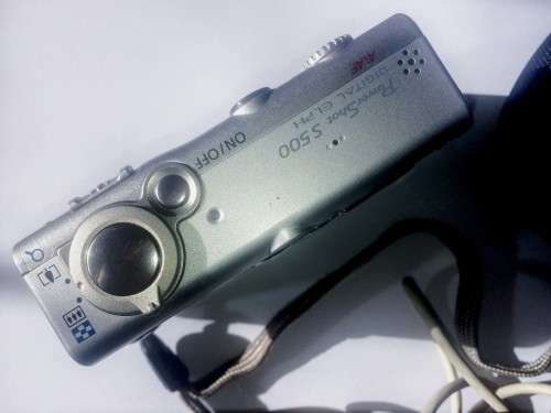 Canon Camera S500 PowerShot with Lowerpro Bag