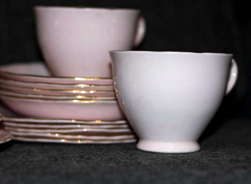 Pretty Pink vintage part tea set