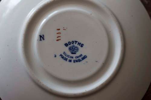 Blue & White Booths Dragon Pattern Demitasse duo