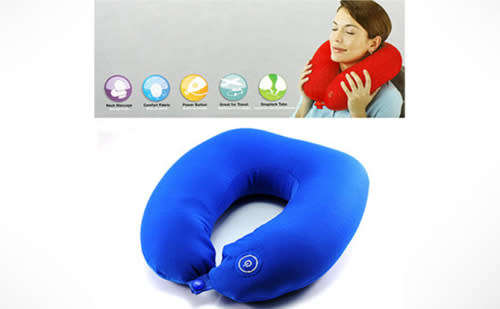 Neck Vibrating Massage Pillow