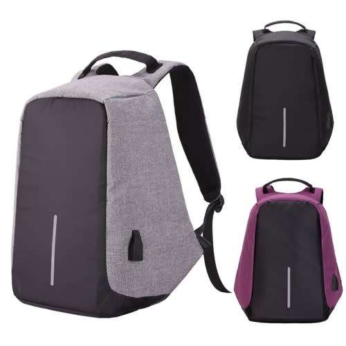 Anti-Theft Laptop Safety Bag 3 Colours With External USB Charging Port