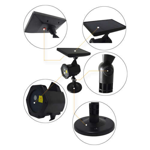 Outdoor Solar Lawn Light Sky Laser Garden Decoration Waterproof IP65 Spotlight.