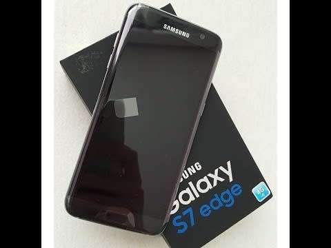 Samsung Galaxy S7 Edge Duos Onyx Black Dual Sim Factory Unlocked Complete