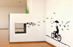 Vinyl Wall Art / Bicycle