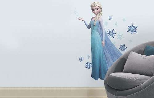 Frozen Elsa Giant Wall decal.