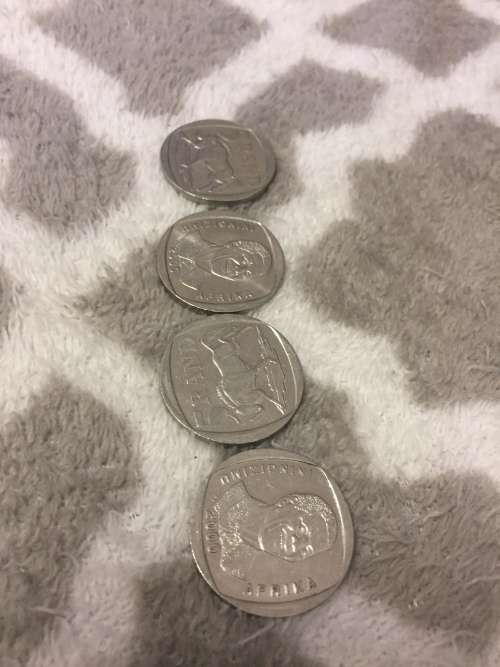 R5 mandela coin 2000