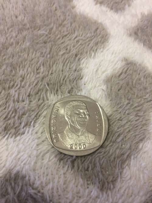 R5 mandela coin 2000
