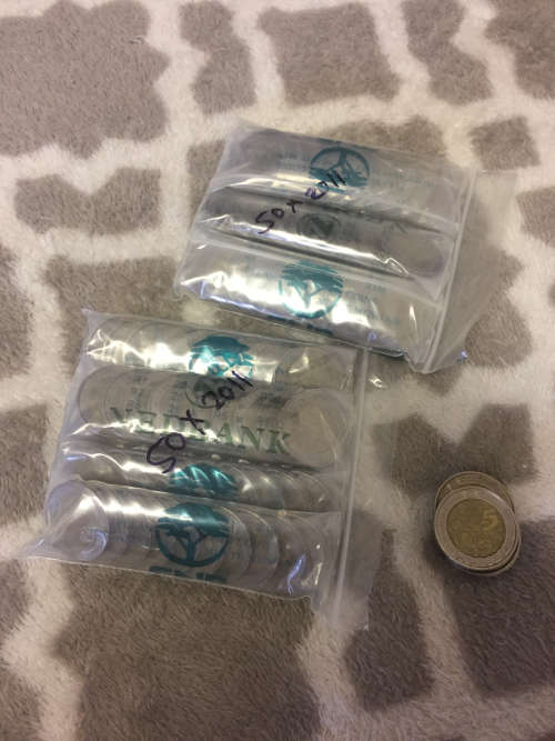 R5 Coins Year 2011 *90 Years *