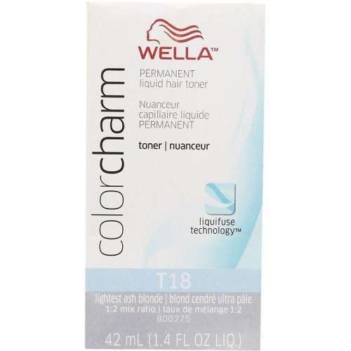 COMBO Wella T18 Lightest Ash Blonde Toner & Developer