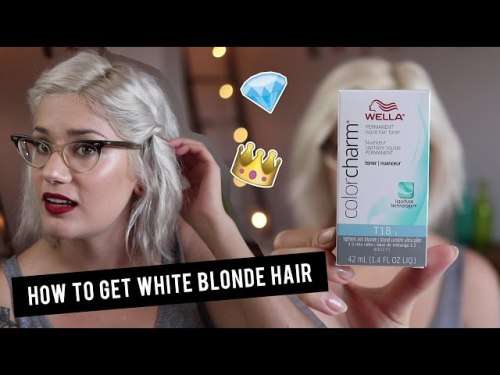Wella T18 Lightest Ash Blonde Hair Toner and Nu Lite Developer Combo