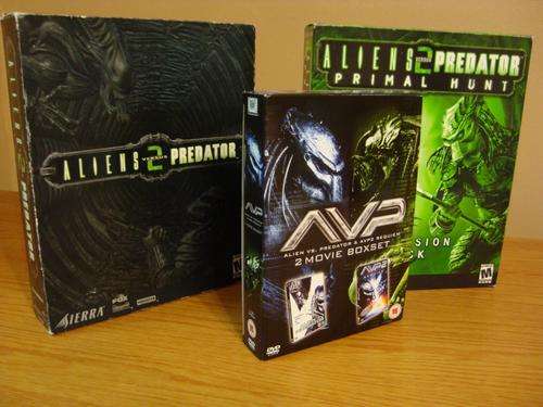 Alien vs Predator Boxset (PC games & Movies)