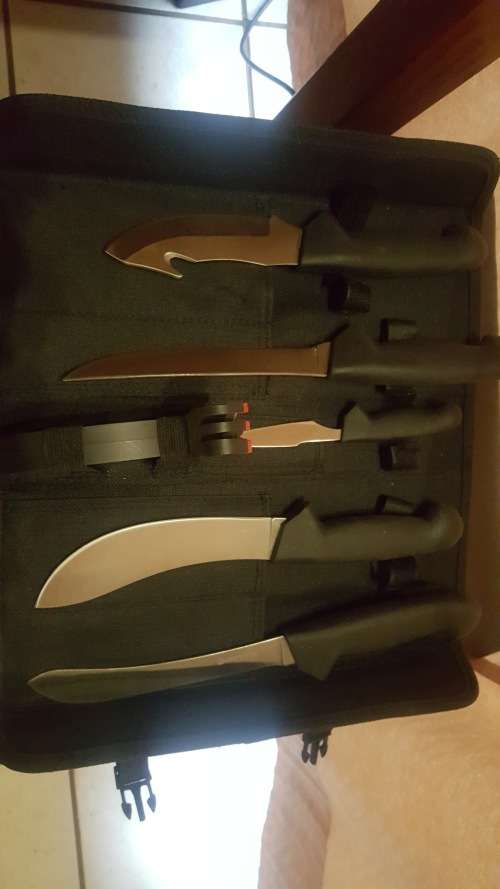 Hunting and Skinning Knife Set