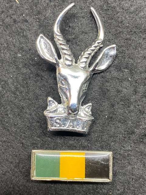 South Africa Special Forces Badge and Beret Bar.