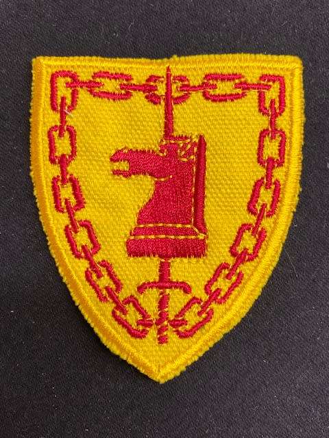 Army Battle School Left hand Patch. org not used