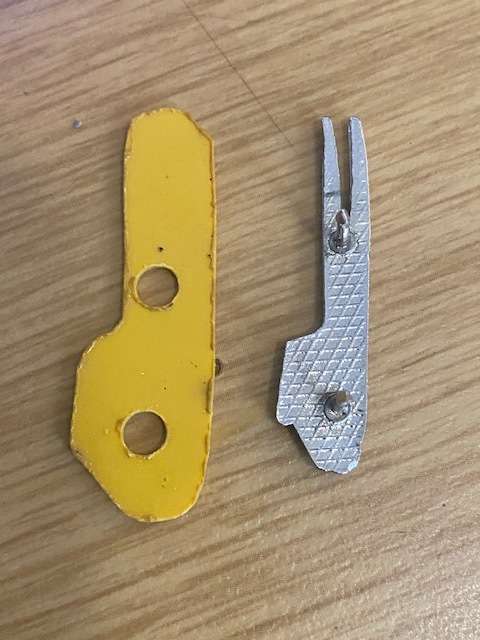 8 SA Infantry Battalion Cap badge with backing, All pins