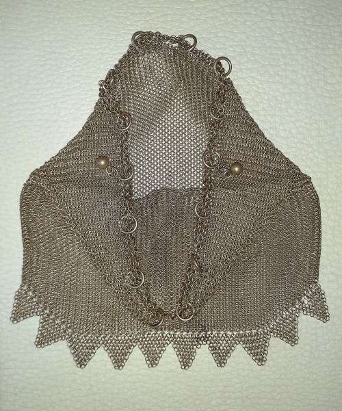 Lovely Antique Sterling Silver Ladies Purse c1810