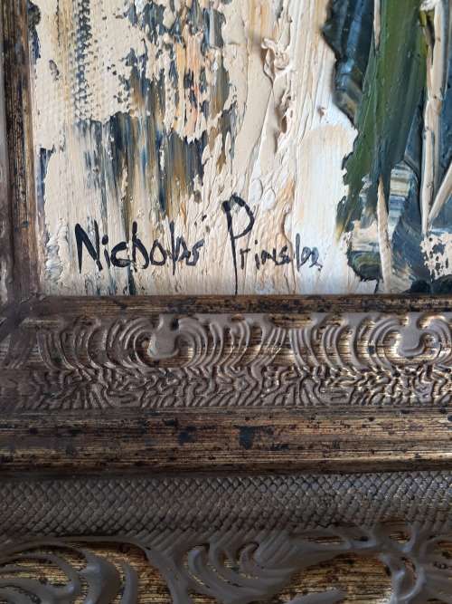 Art Collectors! Lovely Oil Painting by Popular Artist Nicholas Prinsloo (1972 -    )