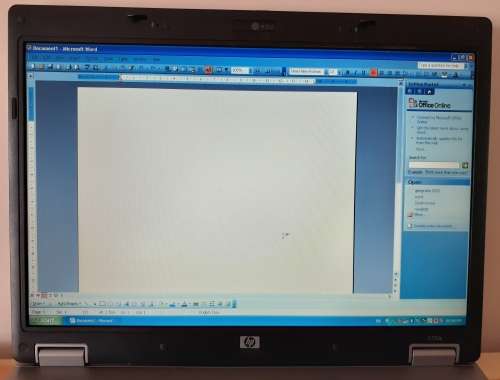 HP Laptop Intel(R) Core(TM)2 Duo CPU with Bag, Charger and Docking Station