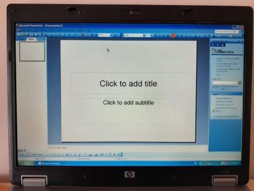 HP Laptop Intel(R) Core(TM)2 Duo CPU with Bag, Charger and Docking Station