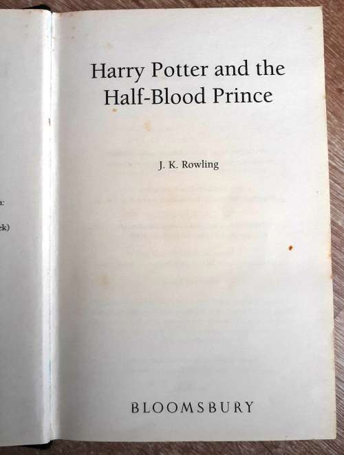 Collector`s First Edition (2005) Harry Potter and the Half-Blood Prince