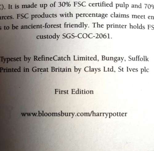 Collector`s First Edition (2005) Harry Potter and the Half-Blood Prince