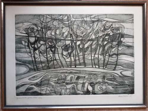 Investment Art - Collectable Lithograph by SA Artist Anna Vorster (1928 - 1990)