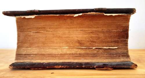 Antique 1884 Hollandse Staten Generael Bybel (Muller familie)