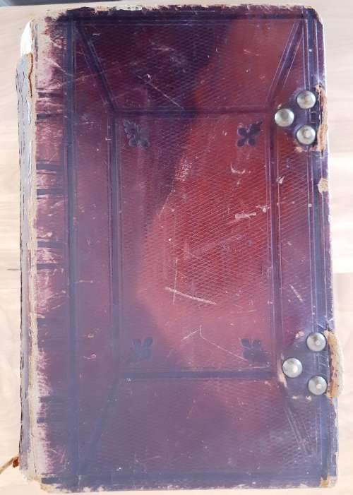 Antique 1884 Hollandse Staten Generael Bybel (Muller familie)