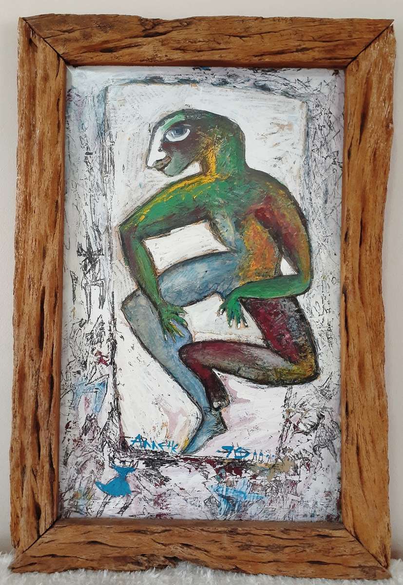 Investment Art: Oil Painting by SA Artist Annette du Plessis (1955 -     )