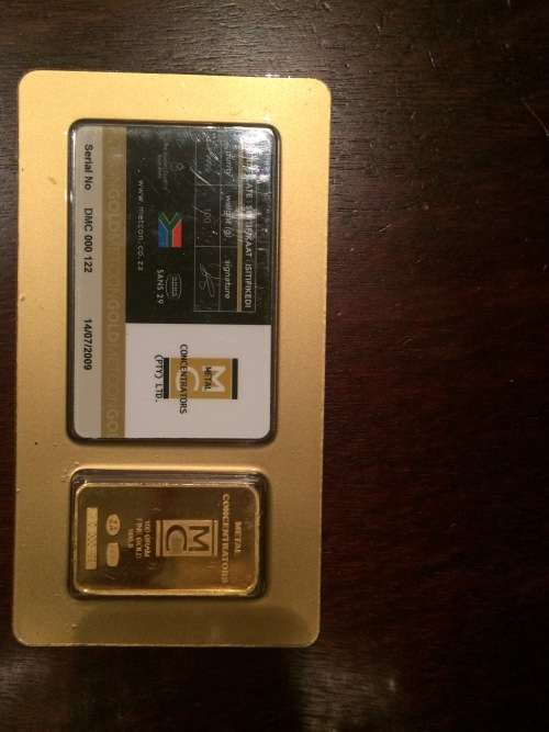 Metcon Gold Bar 100g