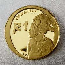 2006 Cultural Series-The emaSwati People R1 24ct Gold Coin
