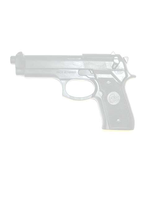 RUBBER TRAINING GUN Z88 OR REVOLVER TOP QUALITY, SAME SIZE AS REAL FIREARM