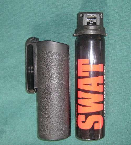 Swat Pepper spray hard pouch / Holster fits into belt