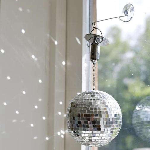 SOLAR DISCO BALL