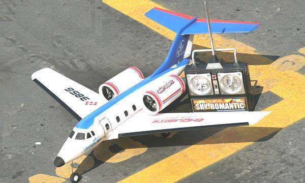NEW 2CH AIR EARL RC ELECTRIC AIRPLANE JET RTF