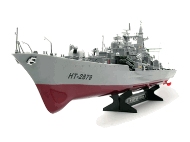 Destroyer Radio Remote Control Electric RC Battle Ship, Ready to Run!
