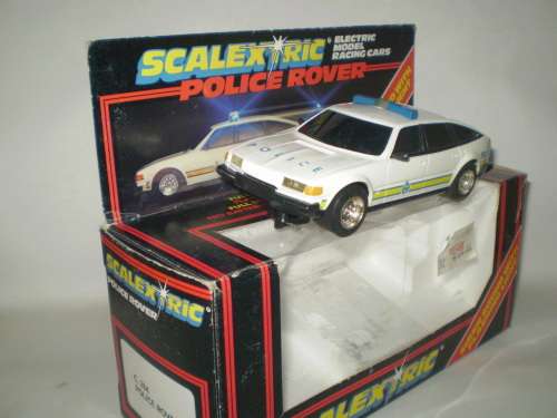 Scalextric C284 Police Rover V8 Boxed