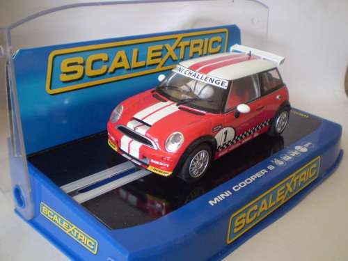 Scalextric C3019 Mini Cooper S Works Challenge Boxed