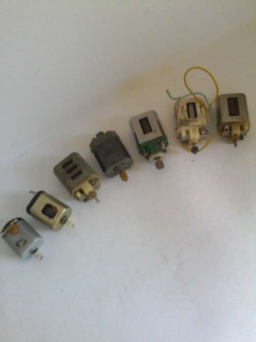 Various Slot Car Motors x 7
