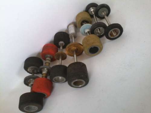 Complete Slot Car Axles x 7