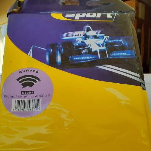 Scalextric Sport Track - 2 x R1 Hairpin Curves Mint Boxed