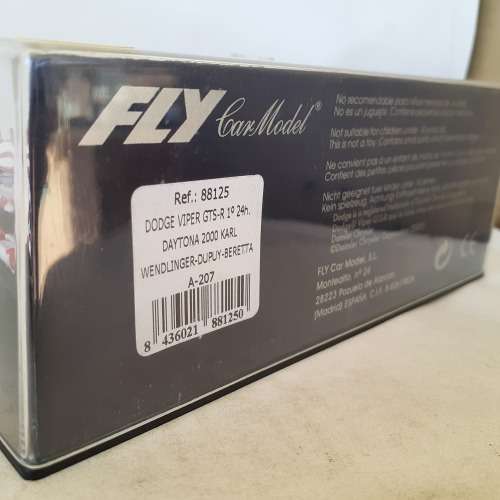 Fly A207 Dodge Viper GTS-R Daytona 2000 Mint Boxed
