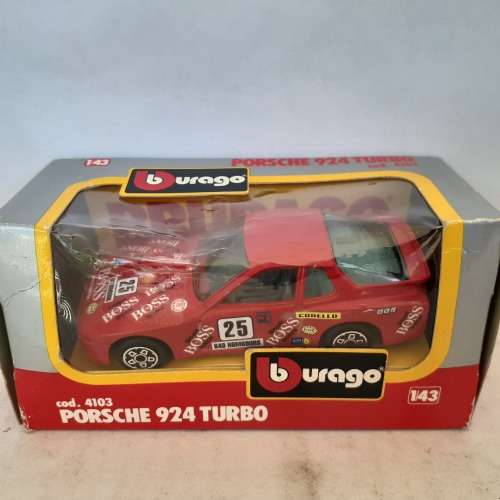 Bburago 4103 Porsche 924 Turbo Boxed