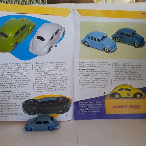 Dinky Classic Collection 181 Volkswagen Beetle Mint Boxed