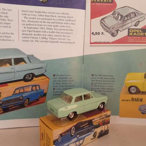 Dinky Classic Collection no.540 Opel Kadett Mint Boxed